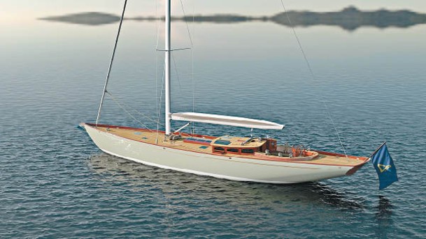 「SPIRIT 65 DECKHOUSE」是船廠為一對夫婦打造的夢想巡航船，設計具個人風格。