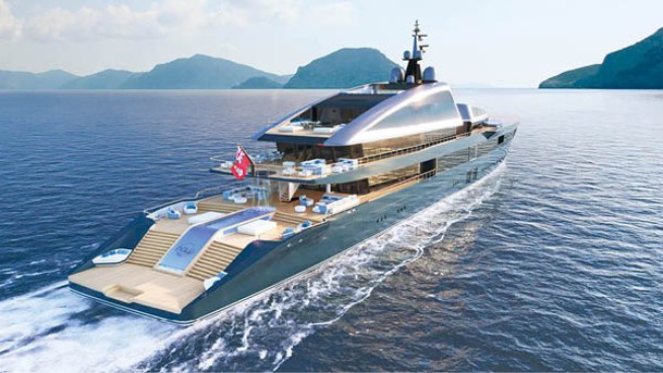 Piredda & Partners旗下首隻110米長概念遊艇「NOW」，內外設計均與別不同。