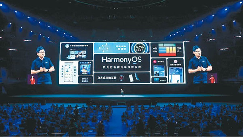 HarmonyOS是HUAWEI開發的新一代智能終端機作業系統，為不同設備的智能化、互聯與協同提供統一語言。