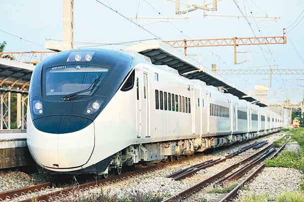 台鐵將於年底有EMU3000型新自強號城際列車優先投入東部幹線。