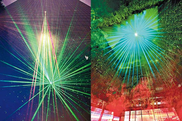 歷時約6分鐘的聖誕樹有超過100種光線模式變化，並有音樂編排及動畫襯托。