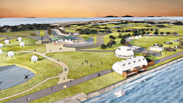 海之中道海濱公園於明年3月增設一個兼備宿泊及活動功能的逗留型消閒中心。