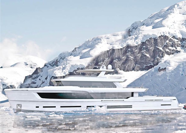 由Arkin Pruva Yachts建造的強化鋼探險遊艇「Explorer Ice Class」，高性能，低排放，叫價超過9,600萬港元！
