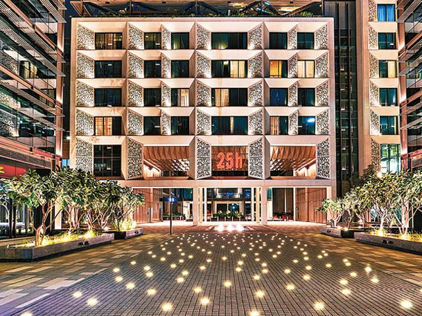 於上月開幕的25Hours Hotel One Central是集團旗下首次衝出歐洲開設之酒店。