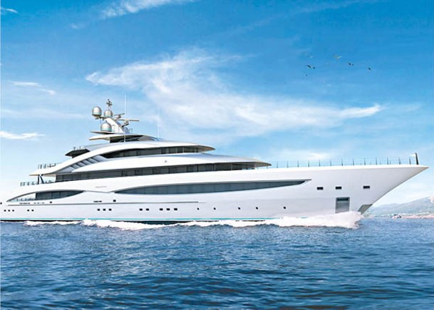 船長81米的「Bora」是Turquoise Yacht與H2 Yacht Design的最新聯乘之作，售價高達7.5億港元。