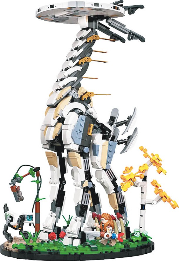 LEGO推出的76989 Tallneck以1,222塊零件重現長頸獸，預計今年5月1日發售。售價：79.99美元（約HK$623.9）