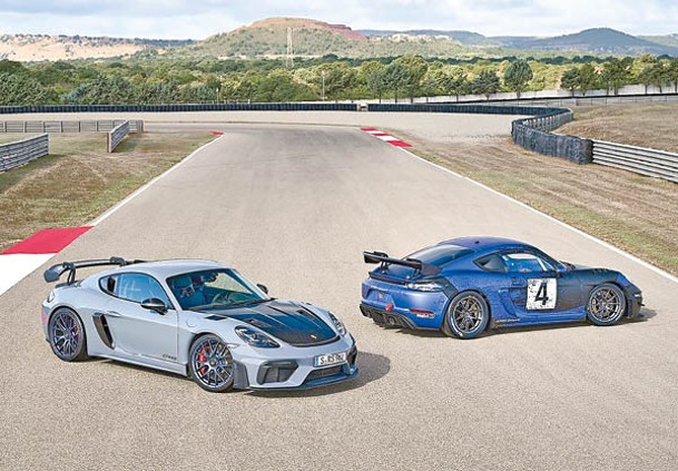 Porsche為718車系發表坐擁500hp最大馬力的新旗艦車型718 Cayman GT4 RS。