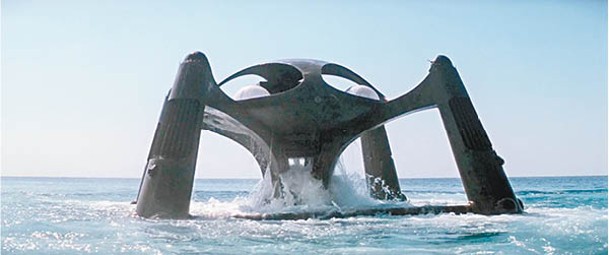 電影中的反派巢穴Atlantis。