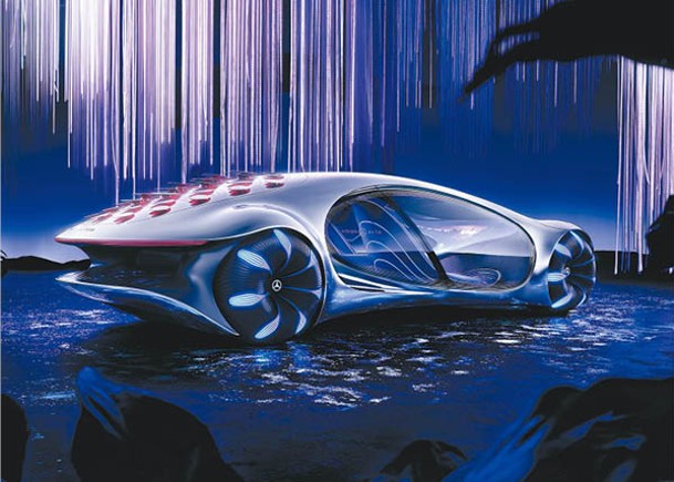 VISION AVTR是平治與《阿凡達》導演占士金馬倫及其團隊合作開發、以共生為主題的概念電動車。