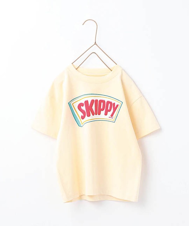 SKIPPY Logo圖案Tee，設計簡約但不失搶眼，售¥2,750（約HK$176）。