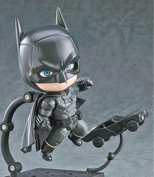 新版蝙蝠俠偏向黑暗，「黏土人」系列卻萌態盡現。售價︰7,300日圓（約HK$456）（d）