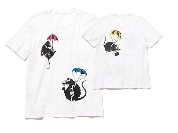 《Rat》白色T-shirt，售¥74,800（約HK$4,638）。