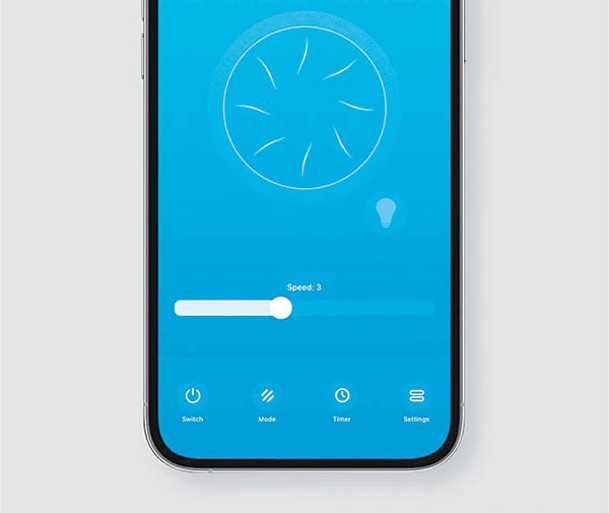 兼容MOMAX Smart App，可經手機調校送風模式和計時器。
