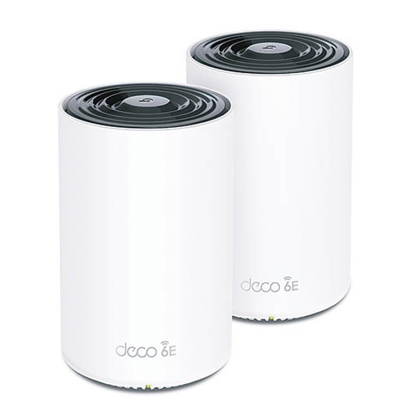 Deco XE75純白圓筒形設計，以兩件Mesh套裝起發售。售價：$2,899起（a）