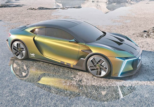 甲蟲綠色車身加上DS WINGS全新燈光系統及立體發光DS廠徽，充滿未來感。