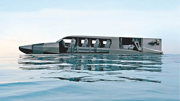 「VICTA」可容納兩位船員及6名潛水員。