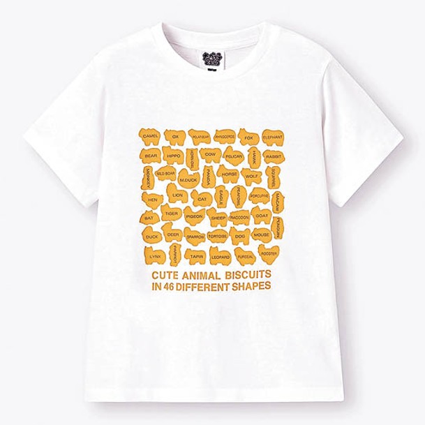 白色餅乾T-shirt售¥1,490（約HK$86）。