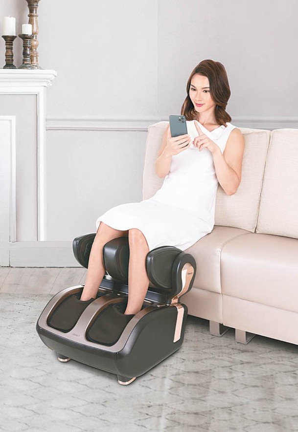 「推拿教主」可透過《OSIM Relax & Relief》程式，自訂個人化按摩體驗。<br>售價︰$5,180（d）