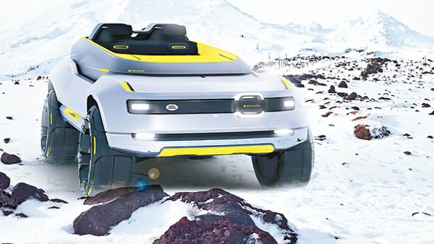 Land Rover Melrakki是一款以生物複合材料製造，兼使用可再生能源的越野概念車。