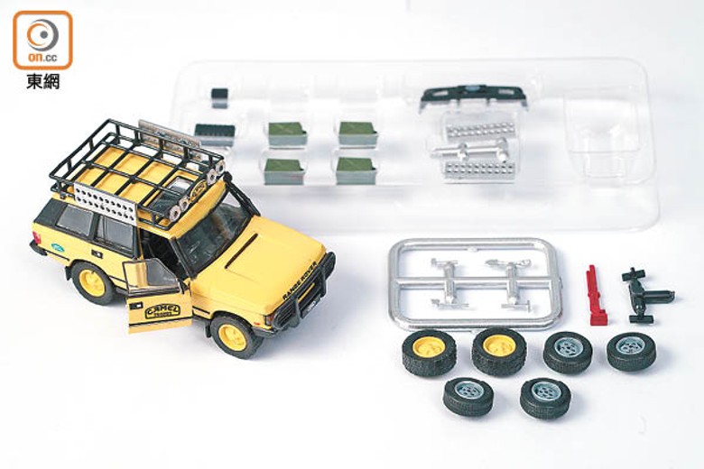 Lierence儲了逾5,000輛玩具車，包括有Diecast合金車，亦有新興的Resin樹脂車。