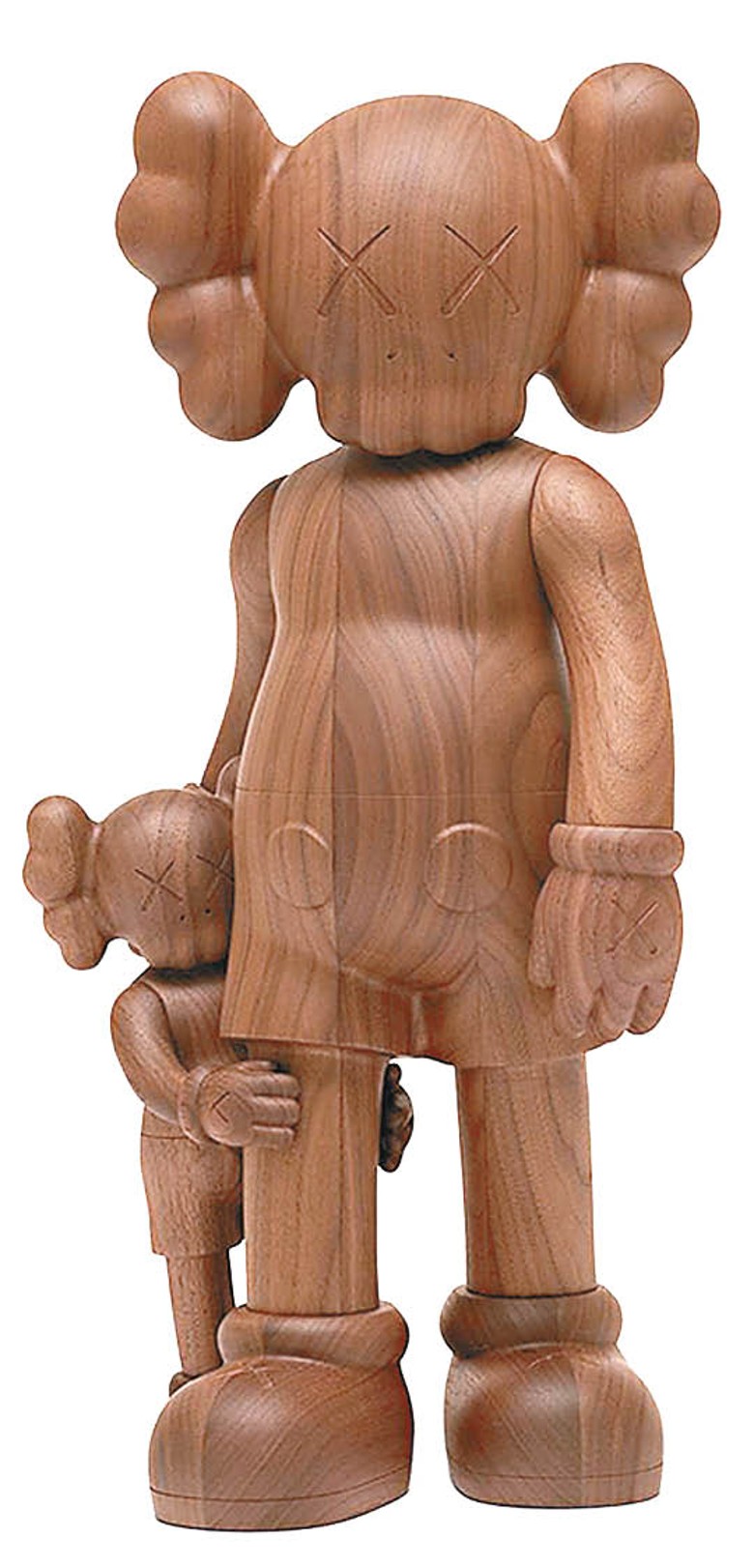 「縮小版」KAWS木雕「Good Intentions」全球限量100隻，極具收藏價值。