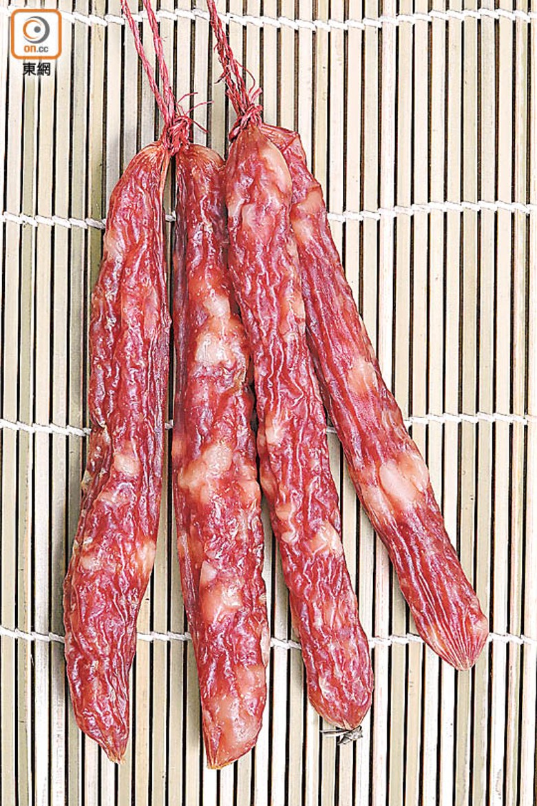 鮮肉三花腸<br>以2成肥肉配8成瘦肉製作，油香十足。