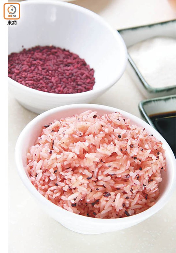 以糙米、紅米代替精緻澱粉如白飯或麵粉，可令飽肚感維持。