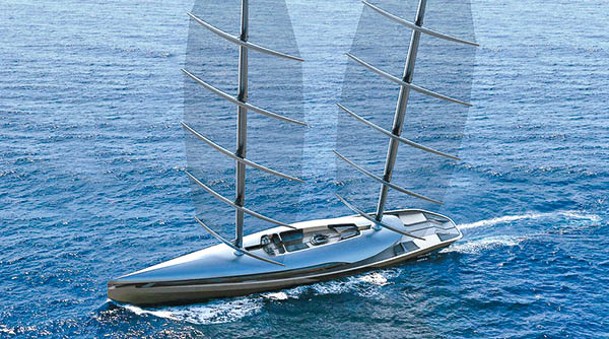 「Cauta」擁有Dynarig帆船系統和兩個可容納十張帆的旋轉桅杆，1位船員亦可操作。