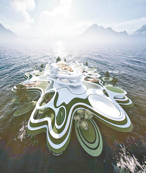 「Mind Plus」是一個擁有自然美景的虛擬島嶼，可作為人們交流想法的聚腳地。
