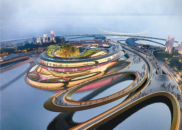 DOM WORLD虛擬水上城曲線創未來