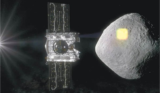 相19：歐西里斯號收集小行星樣本返回地球。