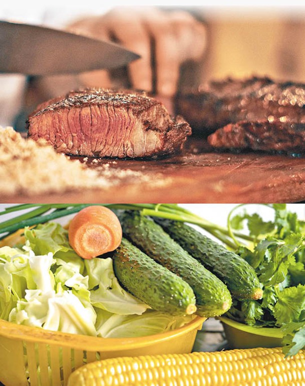 以澱粉搭配蔬菜肉類炮製佳餚，美味又營養均衡。