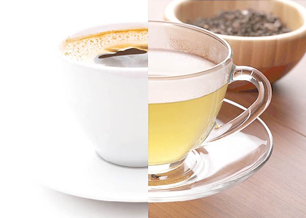 「綠茶咖啡」由1:1的綠茶和咖啡混合而成，利用其含有的咖啡因、綠原酸和兒茶素相輔相成，提高燃脂效果。