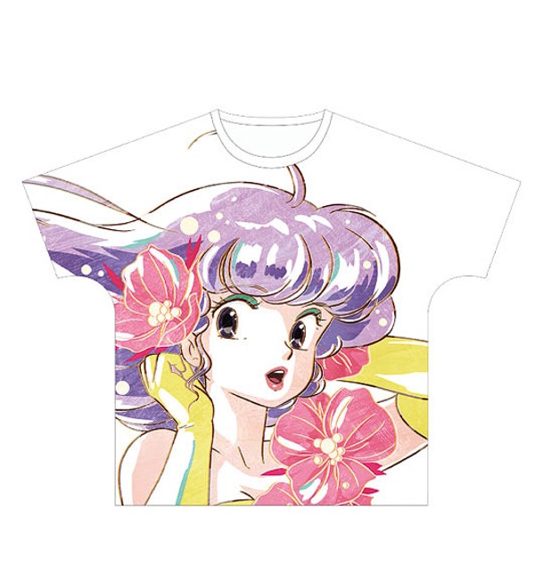 花花造型小忌廉圖案T-shirt。