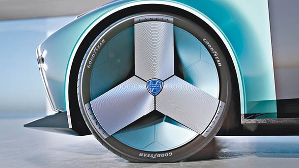 無論是輪圈和輪胎設計，均是以空氣動力學作首要考量。