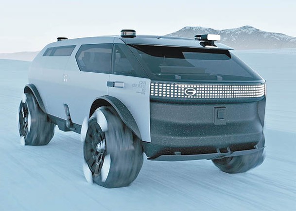Van Life Concept車載智能導航系統，即使收不到任何網絡信號，仍能根據星空位置準確導航。