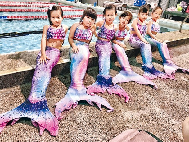 想學人魚水中舞？唔需要一定識游水，不論性別和身形，4歲以上小朋友都啱玩。