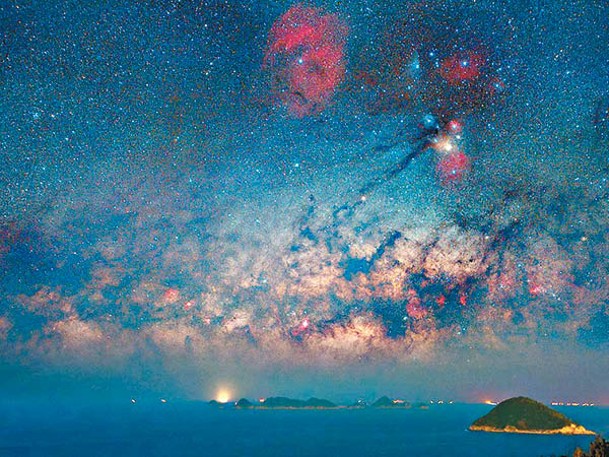 天文攝影導師Vincent曾在風箏場拍下壯麗星空。