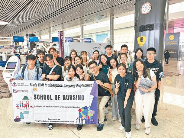 學院已重啟海外交流活動計劃，同學已先後到訪新加坡、以色列及澳洲等地。