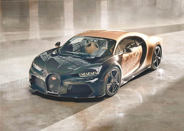 為超級Bugatti車迷兼收藏家特別打造的One-off客製化Chiron Super Sport Golden Era，全球獨一無二。