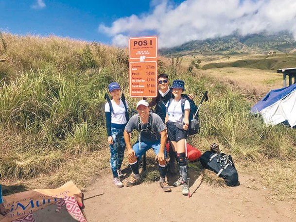 雖然登山路線清晰，但建議聘請當地登山嚮導同行。