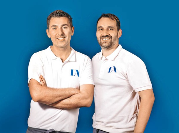 創辦人兼主廚Alessandro Angelini、Luca De Berardinis