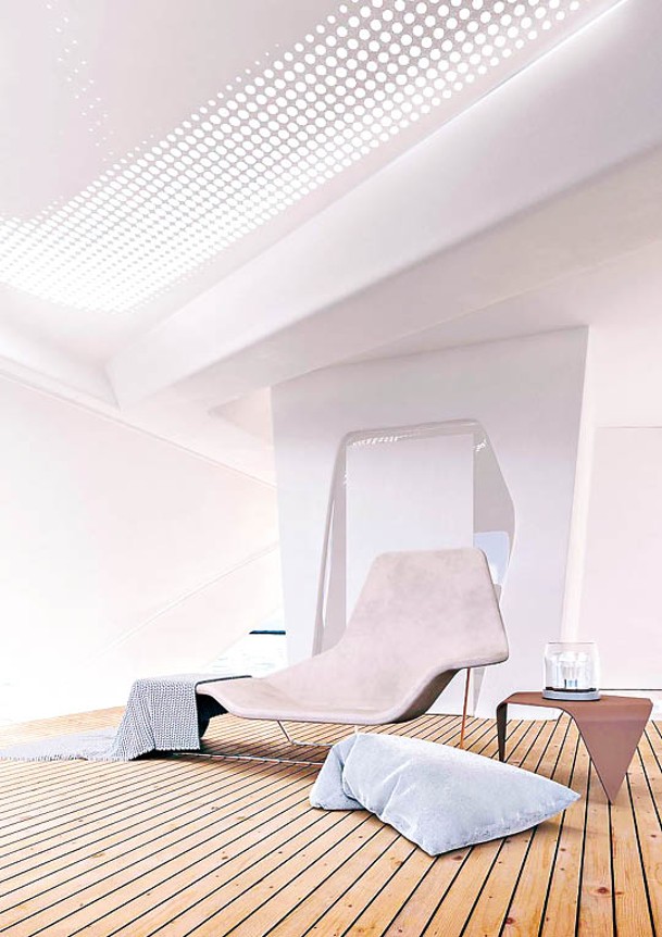 室內布置採用莫蘭迪（Morandi）色系，設計風格簡約而優雅。（© Ocean Community, 2023）