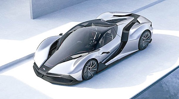 外觀設計最大特色是配備一塊由車頭向車頂延伸的超長擋風玻璃。