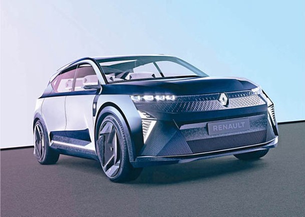 Scénic Vision氫電混能概念車以氫來作「增程器」，而且全車95%可回收，更加環保。