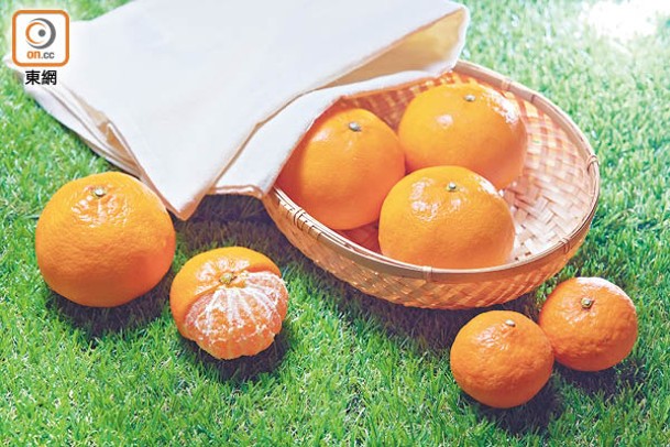 亮麗橙黃色澤的柑橘，既香甜又夠意頭。