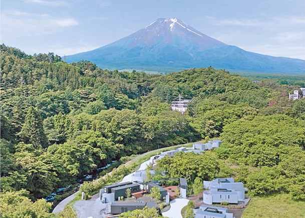 位於富士吉田市的BLANC FUJI，富士山景色盡收眼底。