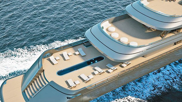 遊艇有3層甲板，可為乘客提供寬敞舒適的出海體驗。<br>（Igor Jankovic）