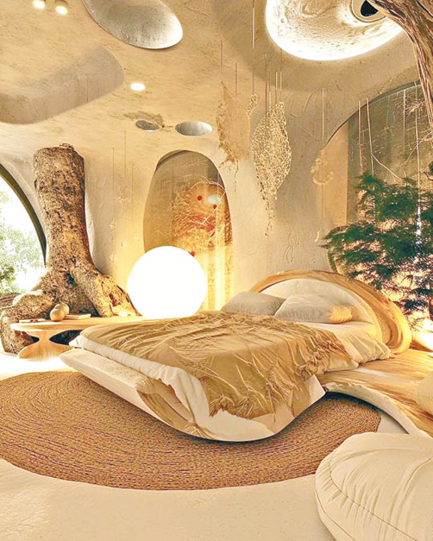 「Cosmic Inspired Bedroom Designs」以宇宙為設計主題。