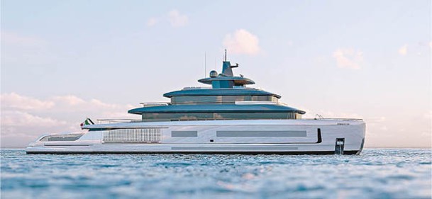 長57米的「B.Yond 57M」，最多可容納12位乘客。（Benetti Yachts）